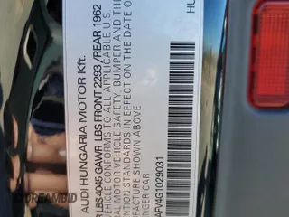 2016 Audi TTS 2.0T z VIN TRUC1AFV4G1029031, wystawiony jako Copart lot #71159772 z przebiegiem 35 883 mil mil oraz . Historia ofert i sprzedaży dostępna na DreamBid. Obrazek 14.