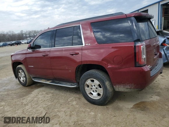 2016 GMC Yukon SLE with VIN 1GKS2AKC6GR474741, listed as a Copart auction lot 48409505 with 127,140 mi miles and Clean Title. Bid and sale history available at carsss.com. Image 2.