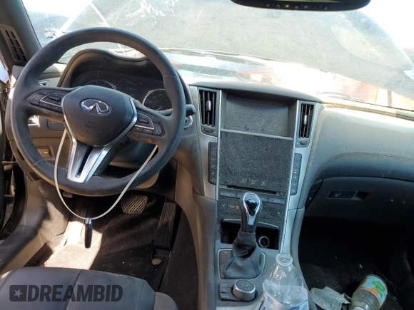 2017 Infiniti Q60 Premium with VIN JN1EV7EK1HM361786, listed as a Copart auction lot 85286114 with 98,619 mi miles and Clean title. Bid and sale history available at DreamBid. Image 8.