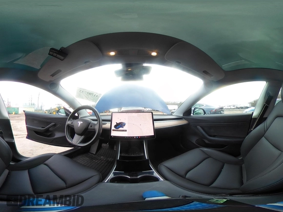 2019 Tesla Model 3 Mid Range with VIN 5YJ3E1EA5KF299589, listed as a IAAI auction lot 41709733 with 50,256 mi miles and . Bid and sale history available at DreamBid. Image 21.