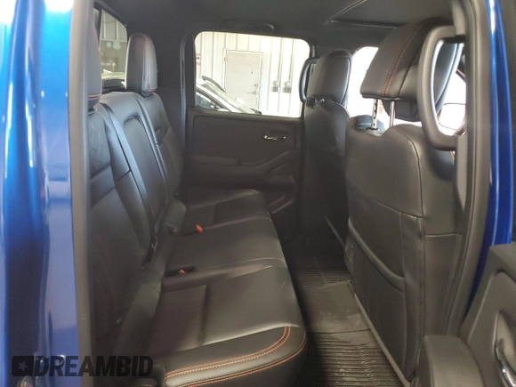 2024 Nissan Frontier SV with VIN 1N6ED1EK5RN620446, listed as a Copart auction lot 57661665 with 6,270 mi miles and Salvage title. Bid and sale history available at DreamBid. Image 10.