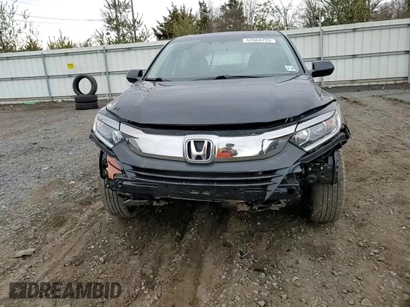 2021 Honda HR-V LX with VIN 3CZRU6H31MM743972, listed as a Copart auction lot 47684755 with 26,440 mi miles and Salvage Title. Bid and sale history available at carsss.com. Image 12.
