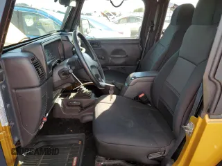 2003 Jeep Wrangler X with VIN 1J4FA39S73P348154, listed as a Copart auction lot 73611224 with 168,404 mi miles and Clean Title. Bid and sale history available at carsss.com. Image 7.