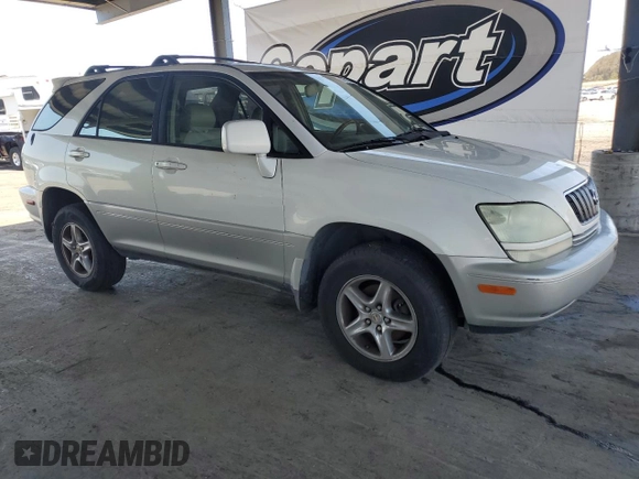 2003 Lexus RX 300 z VIN JTJHF10U530300189, wystawiony jako Copart lot #57663325 z przebiegiem 183 447 mil mil oraz Czysty tytuł • Clean title. Historia ofert i sprzedaży dostępna na DreamBid. Obrazek 4.