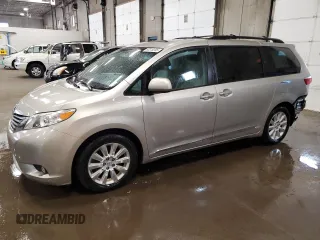 2015 Toyota Sienna Limited with VIN 5TDDK3DC8FS120510, listed as a Copart auction lot 60310395 with 125,991 mi miles and Salvage title. Bid and sale history available at DreamBid. Image 1.
