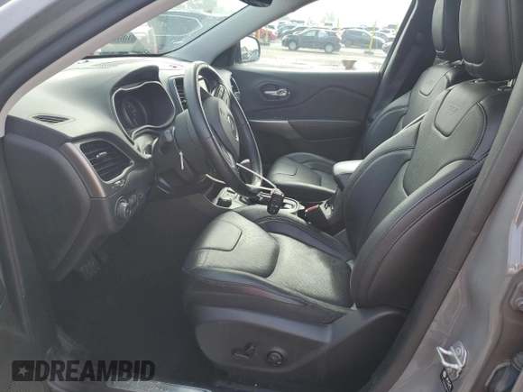 2021 Jeep Cherokee Limited z VIN 1C4PJMDX4MD167809, wystawiony jako Copart lot #58706045 z przebiegiem 53 360 mil mil oraz Szkoda całkowita • Salvage title. Historia ofert i sprzedaży dostępna na DreamBid. Obrazek 7.