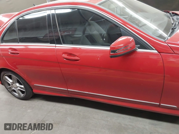 2011 Mercedes-Benz C-Class C 300 Sport with VIN WDDGF5EB1BA460727, listed as a IAAI auction lot 42042041 with 126,507 mi miles. Bid and sale history available at carsss.com. Image 12.
