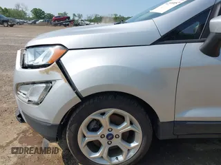 2021 Ford EcoSport SE with VIN MAJ3S2GE3MC412086, listed as a IAAI auction lot 42399957 with 38,628 mi miles and . Bid and sale history available at DreamBid. Image 19.