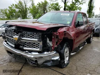 2014 Chevrolet Silverado 1500 LT with VIN 1GCRCREC1EZ322817, listed as a Copart auction lot 52605334 with 212,869 mi miles and Salvage Title. Bid and sale history available at carsss.com. Image 1.