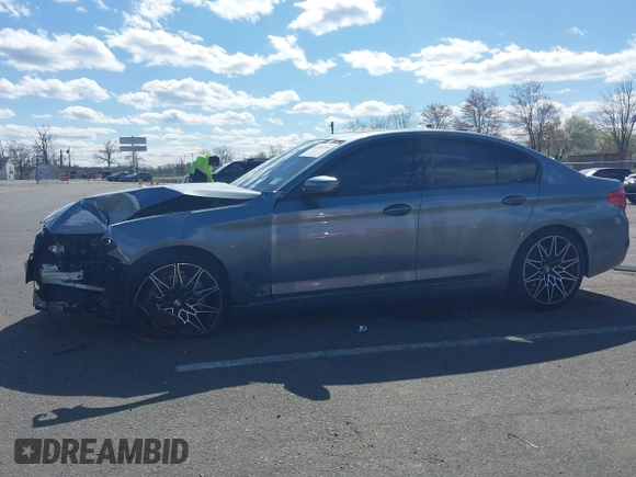 2018 BMW 5 Series 530i xDrive with VIN WBAJA7C54JWA74490, listed as a IAAI auction lot 41986285 with 68,768 mi miles and . Bid and sale history available at DreamBid. Image 14.