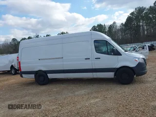 2023 Mercedes-Benz Sprinter Cargo with VIN W1Y4NCHY1PT126337, listed as a IAAI auction lot 41485671 with 93,627 mi miles. Bid and sale history available at carsss.com. Image 13.