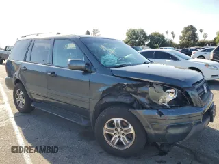2004 Honda Pilot EX with VIN 2HKYF18564H542414, listed as a Copart auction lot 50727645 with 173,868 mi miles and Salvage Title. Bid and sale history available at DreamBid. Image 4.