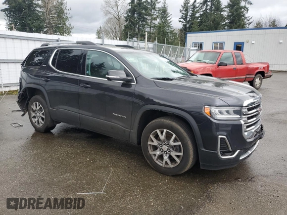 2020 GMC Acadia SLT with VIN 1GKKNULS6LZ182791, listed as a Copart auction lot 50837805 with 36,972 mi miles and Salvage Title. Bid and sale history available at DreamBid. Image 4.