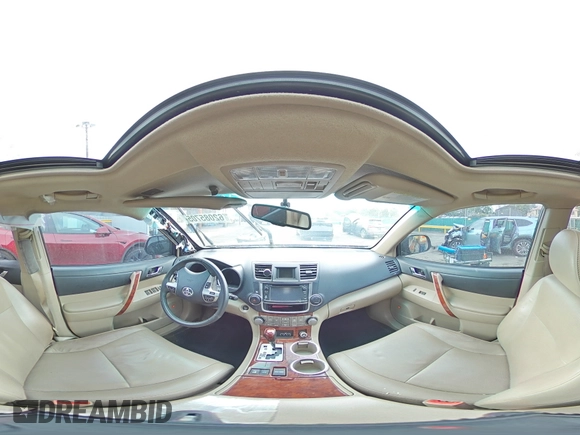 2013 Toyota Highlander Limited with VIN 5TDDK3EH6DS219401, listed as a Copart auction lot 62085705 with 282,264 mi miles and Salvage title. Bid and sale history available at DreamBid. Image 13.