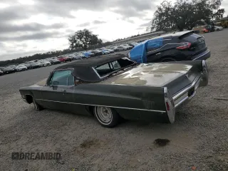 1968 Cadillac Eldorado z VIN J8277779, wystawiony jako Copart lot #84487964 z przebiegiem 92 328 mil mil oraz Czysty tytuł • Clean title. Historia ofert i sprzedaży dostępna na DreamBid. Obrazek 2.