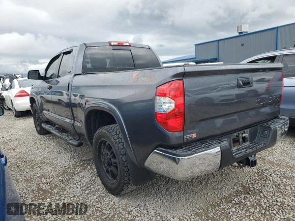 2017 Toyota Tundra SR с VIN 5TFRM5F16HX117710, выставлен на аукционе Copart как лот 56894855 с пробегом 61 411 миль миль и Списание • Salvage title. История ставок и продаж доступна на DreamBid. Изображение 2.