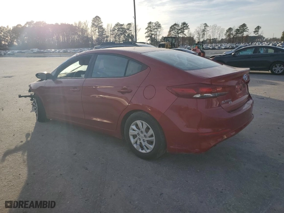 2018 Hyundai Elantra SE with VIN 5NPD74LF6JH275025, listed as a Copart auction lot 84817924 with 126,863 mi miles and Clean Title. Bid and sale history available at carsss.com. Image 2.
