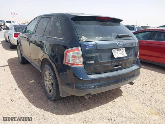 2008 Ford Edge SE with VIN 2FMDK36CX8BB11529, listed as a IAAI auction lot 42068683 with 173,492 mi miles. Bid and sale history available at carsss.com. Image 3.