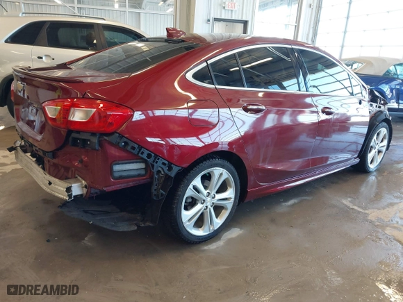 2016 Chevrolet Cruze Premier with VIN 1G1BG5SM2G7302434, listed as a IAAI auction lot 41619114 with 115,684 mi miles. Bid and sale history available at carsss.com. Image 4.