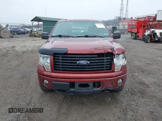 2014 Ford F-150 XL with VIN 1FTFX1EF0EKE42992, listed as a IAAI auction lot 41568048 with 156,499 mi miles. Bid and sale history available at carsss.com. Image 12.