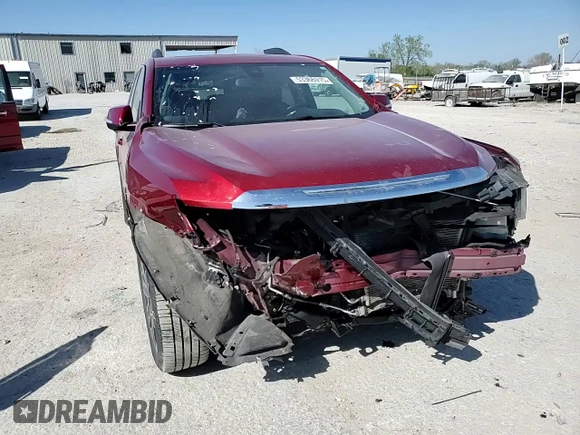 2023 GMC Acadia SLT with VIN 1GKKNULS3PZ140164, listed as a Copart auction lot 53366915 with 46,759 mi miles and Salvage title. Bid and sale history available at DreamBid. Image 12.