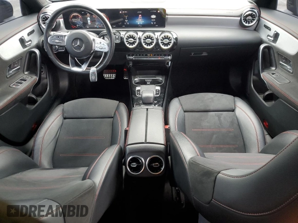 2020 Mercedes-Benz CLA 250 with VIN W1K5J4GB5LN103476, listed as a Copart auction lot 50691265 with 63,096 mi miles and Salvage Title. Bid and sale history available at DreamBid. Image 8.