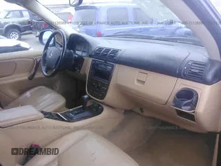 1999 Mercedes-Benz M 320/430/500 with VIN 4JGAB54E5XA124430, listed as a IAAI auction lot 41707727 with 176,293 mi miles and . Bid and sale history available at DreamBid. Image 5.