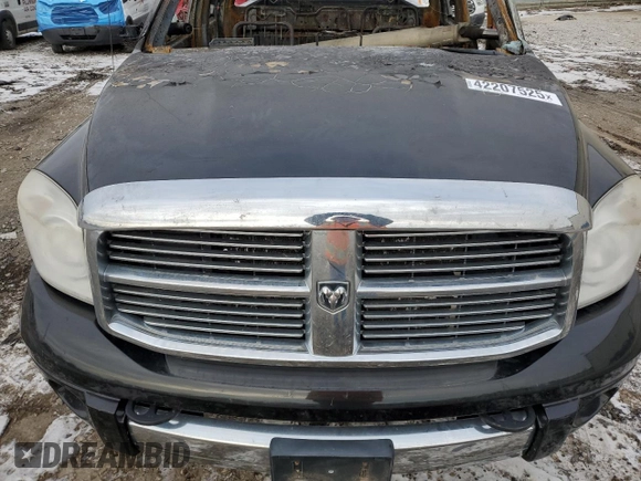 2007 Dodge 3500 SLT with VIN 3D7MX48A57G784320, listed as a Copart auction lot 42207525 with Not provided miles and Non repairable. Bid and sale history available at DreamBid. Image 11.