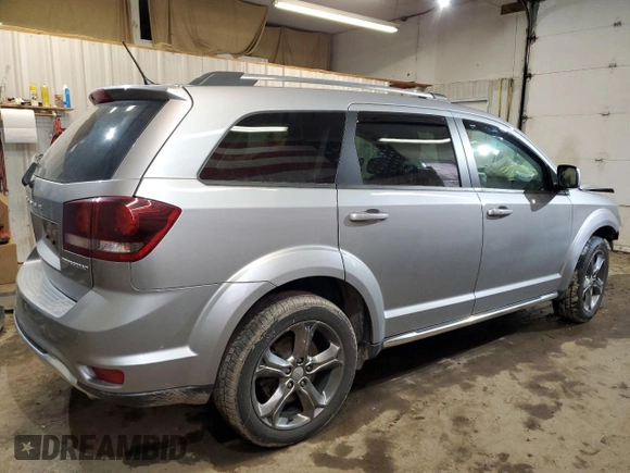 2015 Dodge Journey Crossroad with VIN 3C4PDDGG8FT688998, listed as a Copart auction lot 50796905 with Not Provided miles and Salvage Title. Bid and sale history available at carsss.com. Image 3.