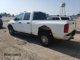 2007 Dodge 2500 SLT with VIN 3D7KS28D07G828129, listed as a Copart auction lot 62472895 with 306,849 mi miles and Clean title. Bid and sale history available at DreamBid. Image 2.