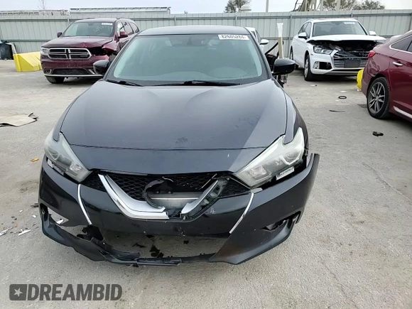 2016 Nissan Maxima S with VIN 1N4AA6AP2GC412340, listed as a Copart auction lot 82605284 with 127,262 mi miles and Salvage Title. Bid and sale history available at DreamBid. Image 11.