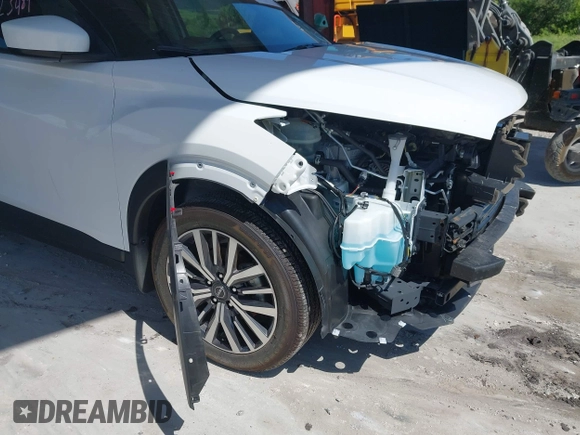 2023 Nissan Kicks SV with VIN 3N1CP5CV1PL478974, listed as a IAAI auction lot 42480254 with 5,247 mi miles and . Bid and sale history available at DreamBid. Image 18.