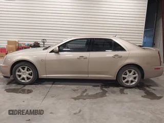 2005 Cadillac STS with VIN 1G6DC67A550224742, listed as a IAAI auction lot 41448030 with 152,149 mi miles. Bid and sale history available at carsss.com. Image 14.