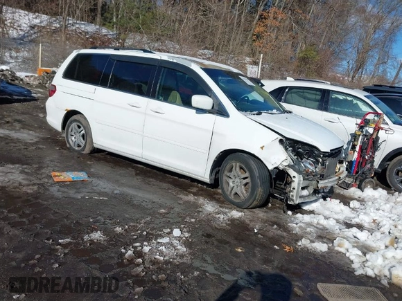 2007 Honda Odyssey EX-L with VIN 5FNRL38637B127782, listed as a IAAI auction lot 41590102 with 194,590 mi miles and . Bid and sale history available at DreamBid. Image 1.