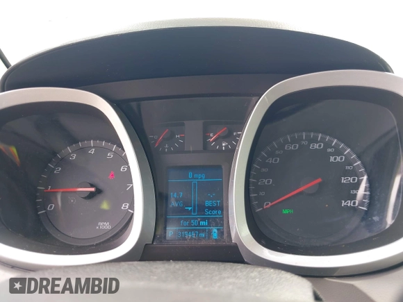 2017 Chevrolet Equinox LT with VIN 2GNALCEK9H6250094, listed as a IAAI auction lot 42105052 with 319,467 mi miles and . Bid and sale history available at DreamBid. Image 7.