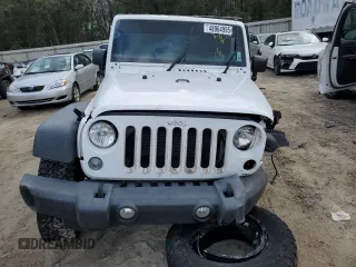 2018 Jeep Wrangler Unlimited Sport S with VIN 1C4BJWDGXJL849522, listed as a Copart auction lot 48964995 with 104,910 mi miles and Salvage title. Bid and sale history available at DreamBid. Image 5.