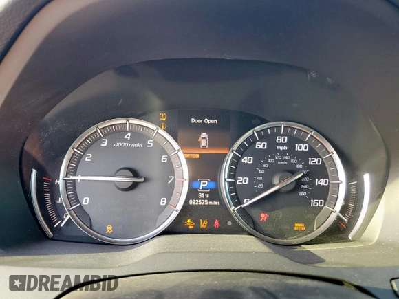2020 Acura MDX Technology with VIN 5J8YD3H53LL005531, listed as a Copart auction lot 65921895 with 22,525 mi miles and Salvage title. Bid and sale history available at DreamBid. Image 9.