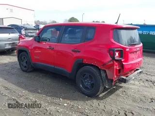 2019 Jeep Renegade Sport with VIN ZACNJAAB8KPK37967, listed as a IAAI auction lot 41571609 with 89,413 mi miles and . Bid and sale history available at DreamBid. Image 3.