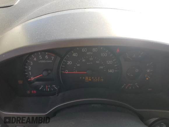2004 Nissan Titan LE with VIN 1N6AA07B94N522057, listed as a Copart auction lot 47603315 with 152,319 mi miles and Non Repairable. Bid and sale history available at carsss.com. Image 9.