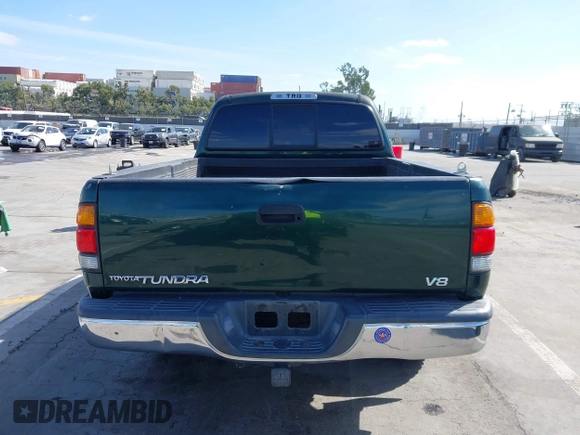 2000 Toyota Tundra SR5 with VIN 5TBRT3417YS122889, listed as a IAAI auction lot 41711107 with 288,475 mi miles and . Bid and sale history available at DreamBid. Image 16.