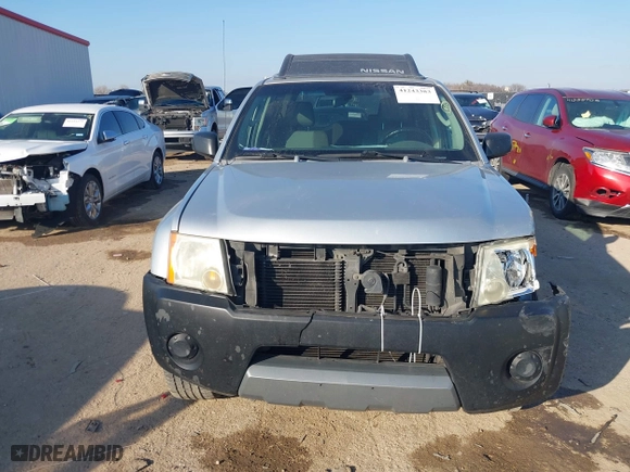 2005 Nissan Xterra S with VIN 5N1AN08W25C640551, listed as a IAAI auction lot 41243383 with 166,948 mi miles. Bid and sale history available at carsss.com. Image 12.