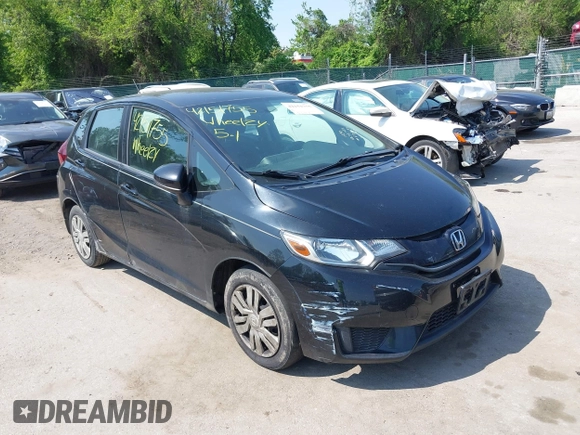 2015 Honda Fit LX z VIN 3HGGK5H51FM724566, wystawiony jako IAAI lot #42151755 z przebiegiem 168 744 mil mil oraz . Historia ofert i sprzedaży dostępna na DreamBid. Obrazek 1.