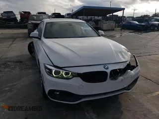 2018 BMW 4 Series 440i with VIN WBA4J5C51JBF07823, listed as a Copart auction lot 44127705 with 64,875 mi miles and Salvage Title. Bid and sale history available at DreamBid. Image 10.