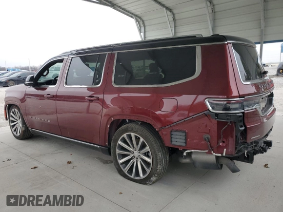 2023 Jeep Grand Wagoneer Series II с VIN 1C4SJSFP4PS578123, выставлен на аукционе Copart как лот 41627535 с пробегом Не указан миль и Чистый • Clean title. История ставок и продаж доступна на DreamBid. Изображение 2.