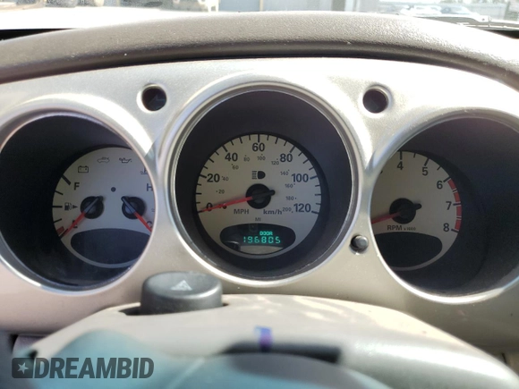 2001 Chrysler PT Cruiser with VIN 3C8FY4BB61T538939, listed as a Copart auction lot 73055744 with 196,805 mi miles and Salvage Title. Bid and sale history available at carsss.com. Image 9.