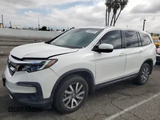 2021 Honda Pilot EX-L z VIN 5FNYF6H50MB036573, wystawiony jako Copart lot #54623025 z przebiegiem 108 967 mil mil oraz Szkoda całkowita • Salvage title. Historia ofert i sprzedaży dostępna na DreamBid. Obrazek 1.