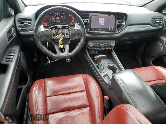 2021 Dodge Durango SRT Hellcat with VIN 1C4SDJH93MC626586, listed as a Copart auction lot 50986195 with 55,495 mi miles and Salvage Title. Bid and sale history available at DreamBid. Image 8.