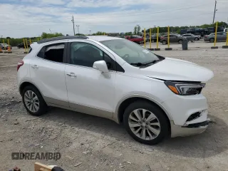 2017 Buick Encore Preferred with VIN KL4CJASB4HB228866, listed as a Copart auction lot 57438915 with 90,647 mi miles and Salvage title. Bid and sale history available at DreamBid. Image 4.