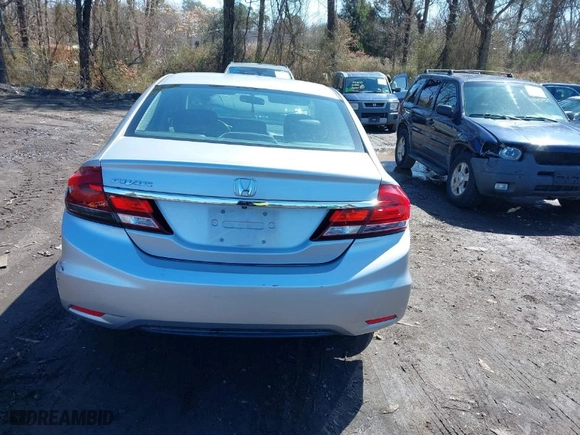2013 Honda Civic Sdn EX-L with VIN 2HGFB2F90DH566815, listed as a IAAI auction lot 41995668 with 147,631 mi miles. Bid and sale history available at carsss.com. Image 16.