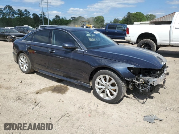 2018 Audi A6 Premium Plus with VIN WAUG3AFC8JN025016, listed as a Copart auction lot 52023525 with 91,827 mi miles and Salvage Title. Bid and sale history available at carsss.com. Image 4.